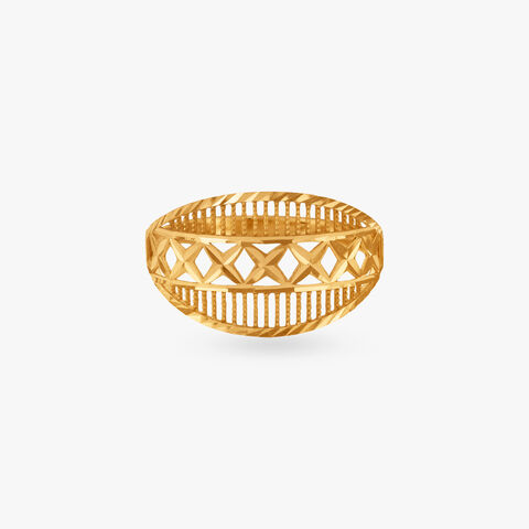Crosslink Glow Gold Ring