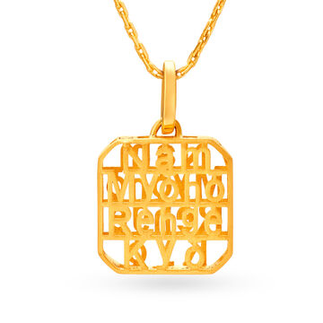 Charming Namyaho Prayer Pendant