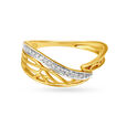 14KT  Yellow Gold Finger Ring,,hi-res image number null