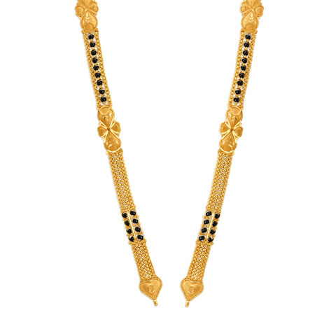 Unique 22 Karat Yellow Gold Multi Strand Mangalsutra