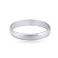 Elegant Textured Platinum Finger Ring,,hi-res image number null