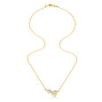 14KT Yellow Gold Apple Of My Eye Diamond Pendant With Chain,,hi-res image number null