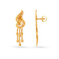 Quirky Gold Drop Earrings,,hi-res image number null