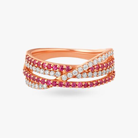 Whimsical Diamond Finger Ring