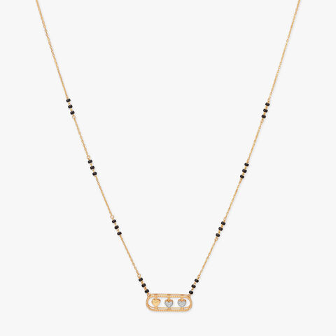 Heartbeat Spark Diamond Mangalsutra