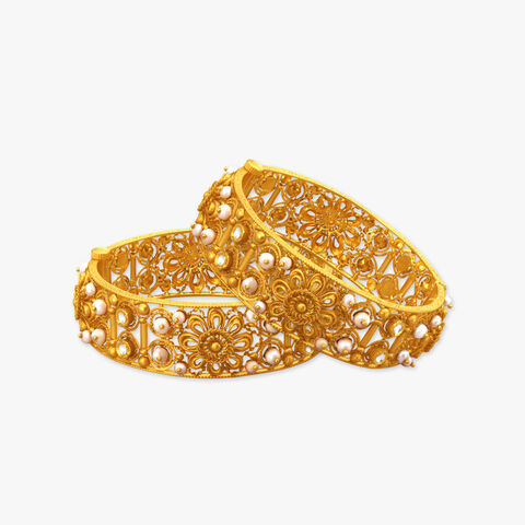 Resplendent Droplets Bangle