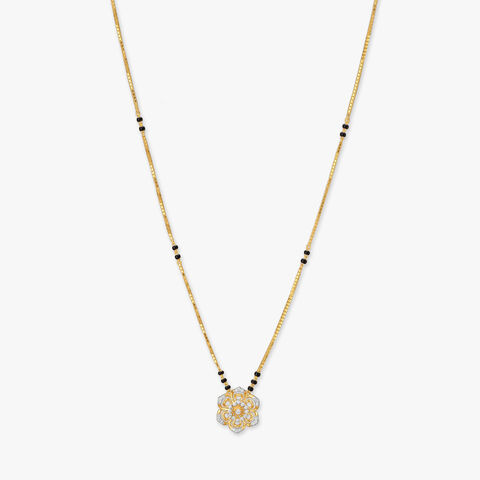 Timeless Bloom Diamond Mangalsutra
