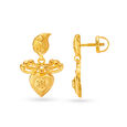 Romantic Floral Gold Necklace Set,,hi-res image number null