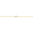 Heart And Infinity Pattern Motif Gold Pendant with Chain for Kids,,hi-res image number null