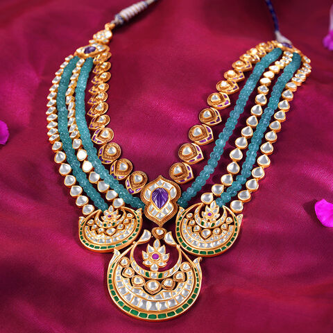 Grand Elegance Gold Necklace Set