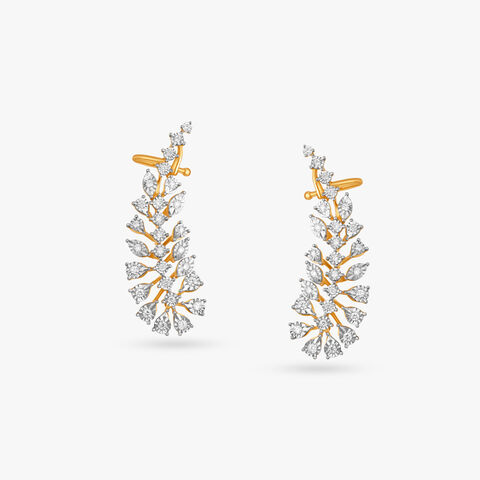 Tender Dazzle Diamond Stud Earrings
