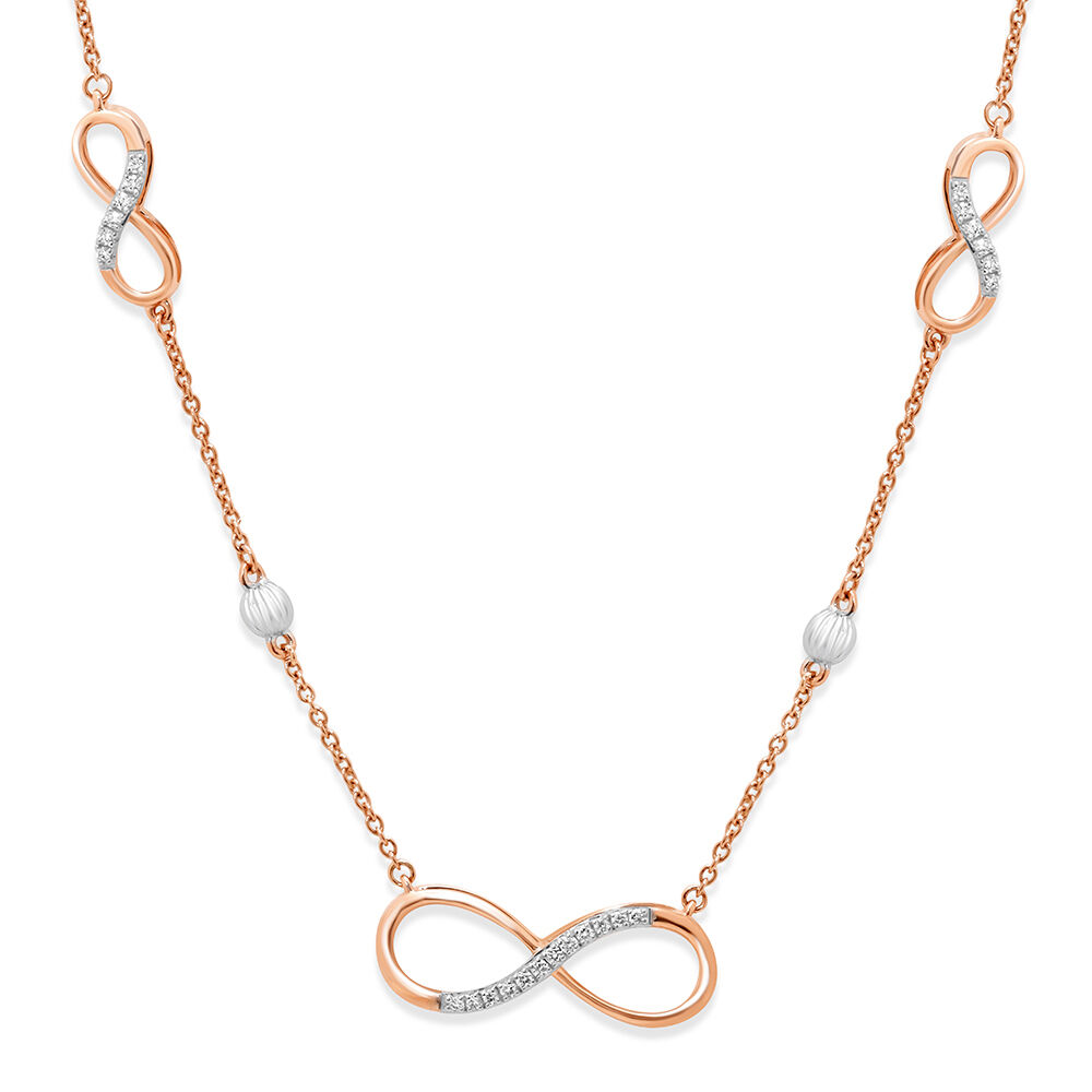 Tanishq online infinity pendant