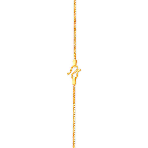 Gold Foxtail Chain for Kids