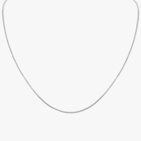 Delicate Platinum Chain for Kids
