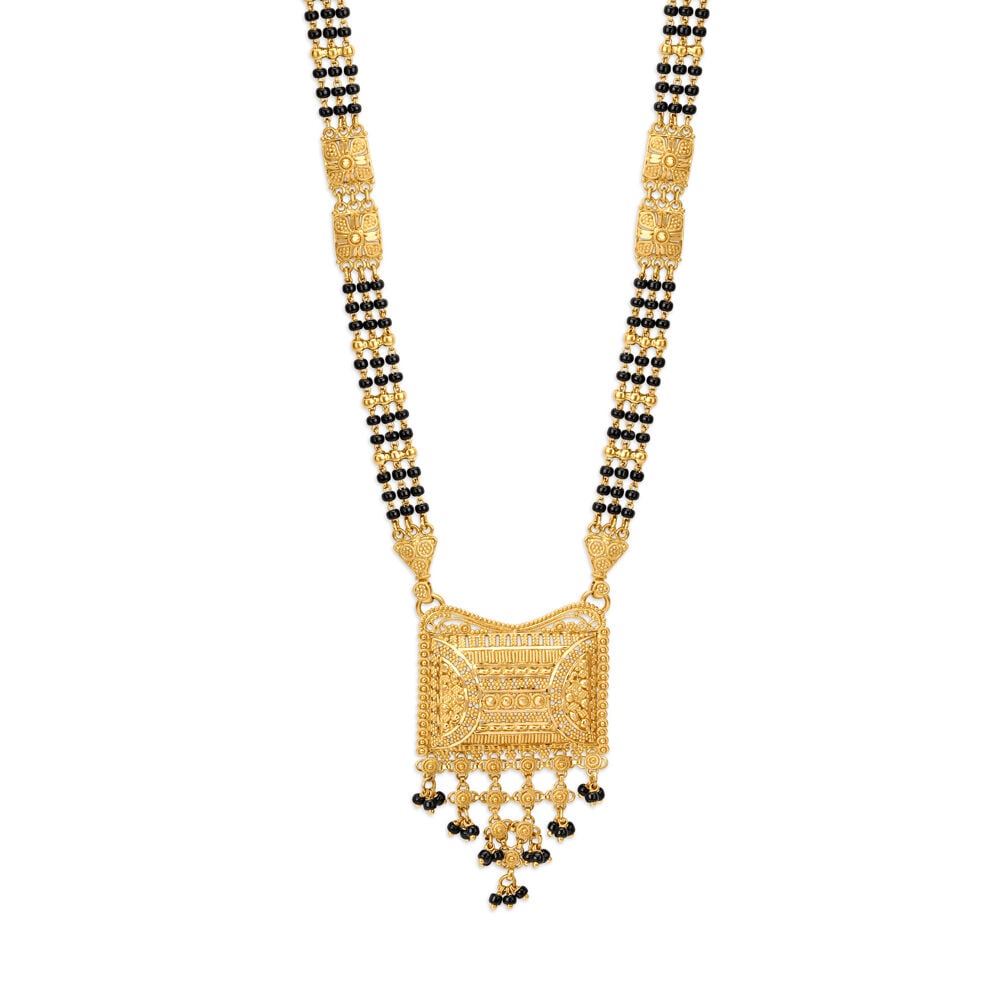 Elaborate Square Mangalsutra