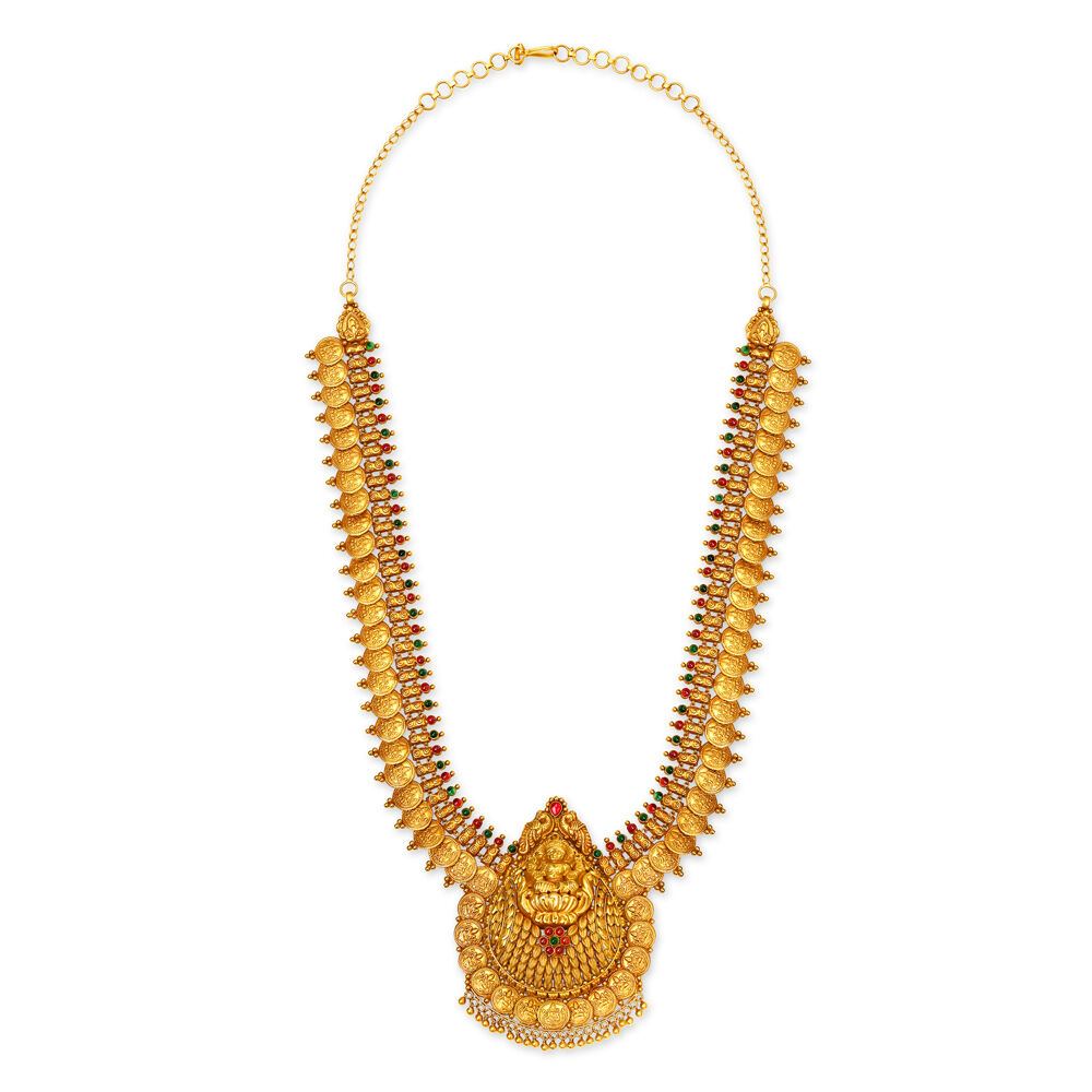Tanishq shop lakshmi necklace