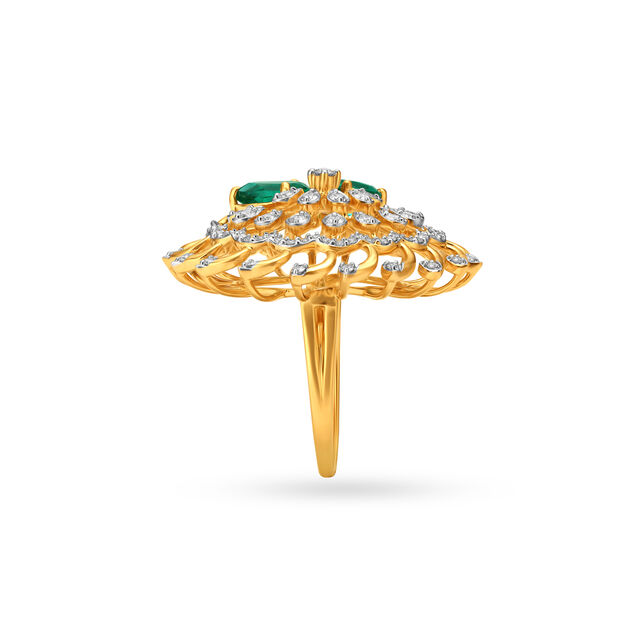 Illuminating Mini Cocktail Finger Ring,,hi-res image number null