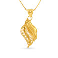 Enchanting Traditional Gold Pendant,,hi-res image number null