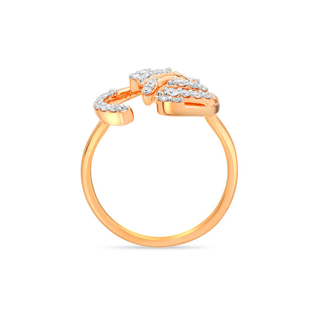 14 KT Rose Gold Dainty Elegance Ring,,hi-res image number null