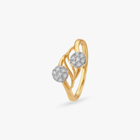 Twin Sparkle Diamond Ring
