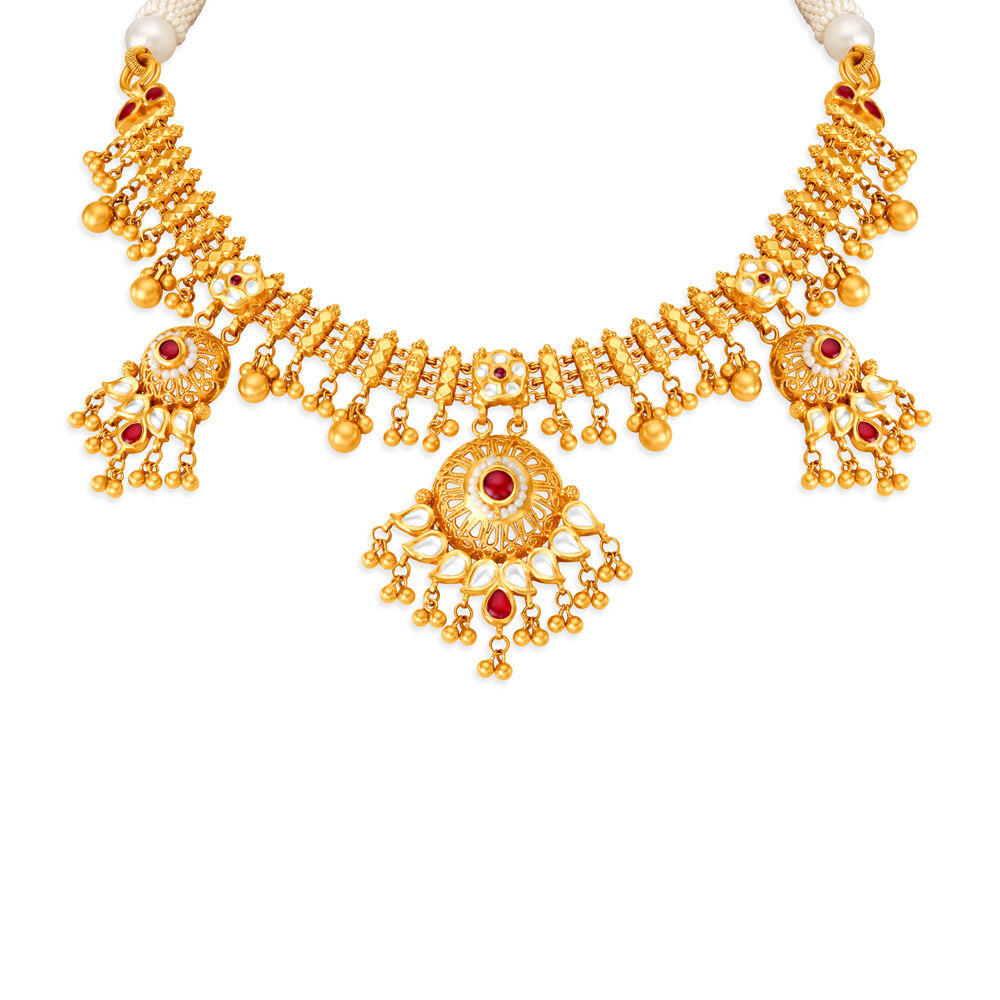 Tanishq kundan set price online