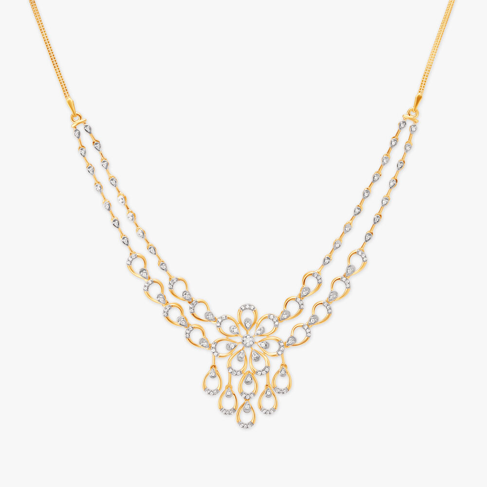 Buy Diamond Necklace Set for Women Online Tanishq