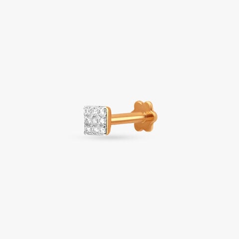 Starlight Square Nose Pin