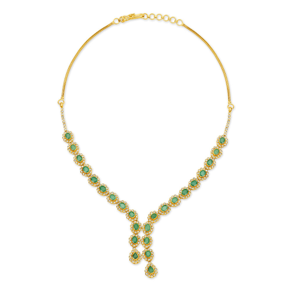 Tanishq emerald hotsell pendant