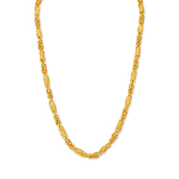 Charismatic Handmade Gold Chain For Men