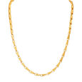 Geometric Men's Gold Chain,,hi-res image number null