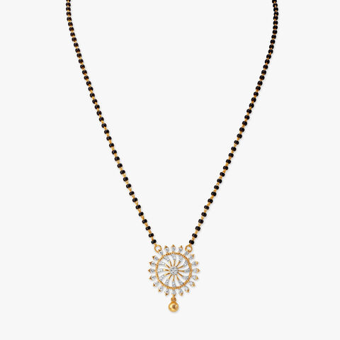 Chic Gleam Diamond Mangalsutra