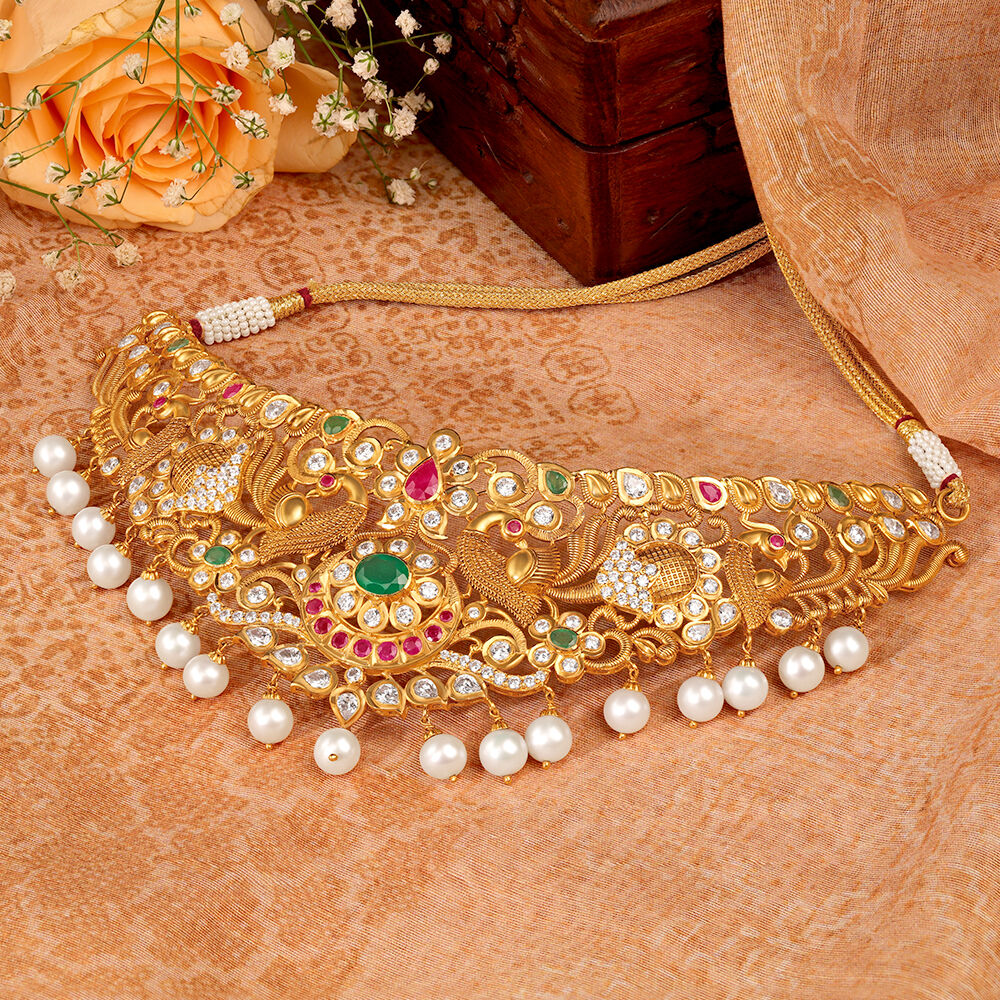 Choker tanishq on sale