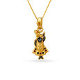 Artistic Lord Krishna Pendant,,hi-res image number null