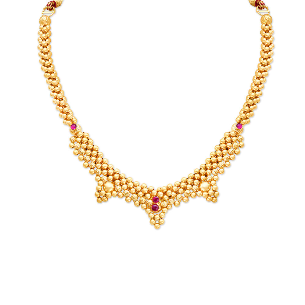 Thushi store necklace tanishq