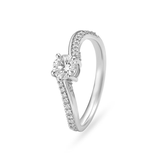 Elegant Solitaire Diamond Ring