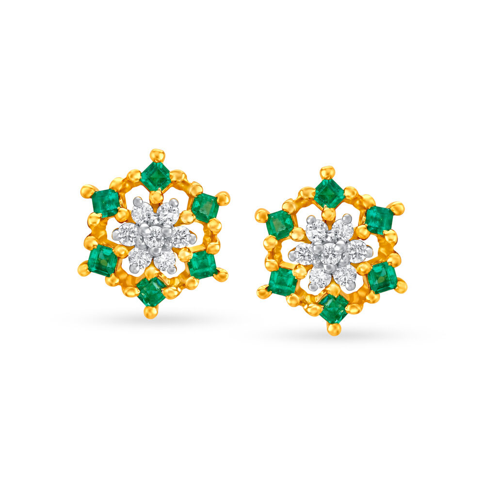 Special Changeable Pendant Set Changeable Earrings Gold Design