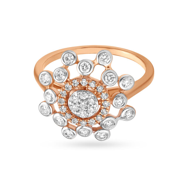 Traditional Floral Finger Ring,,hi-res image number null