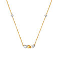Petite Hearts Pendant with Chain for Kids,,hi-res image number null