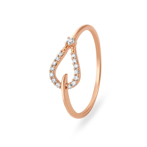 Shimmering Diamond Ring