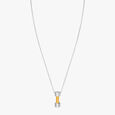 Stylish Dumbbell Pendant with Chain for Men,,hi-res image number null