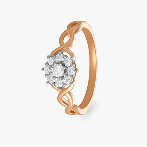 Lovely Tiara Diamond Ring