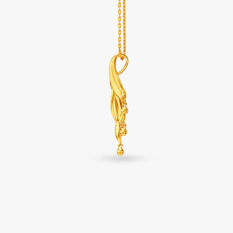 Radiant Leaf Pendant