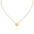 Letter X Gold Pendant with Chain For Kids,,hi-res image number null