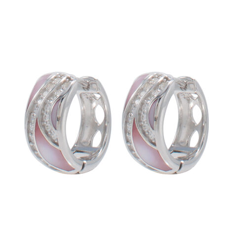 Magnificent Sterling 92.5 Silver Hoop Earrings