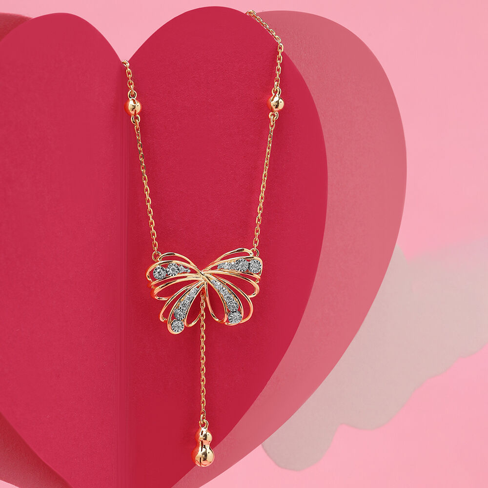 Pure store diamond necklace