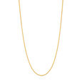 18KT Yellow Gold Dainty Beaded Gold Chain,,hi-res image number null