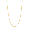 18KT Yellow Gold Dainty Beaded Gold Chain,,hi-res image number null