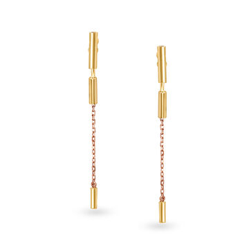 14KT Yellow Gold Drop Earrings