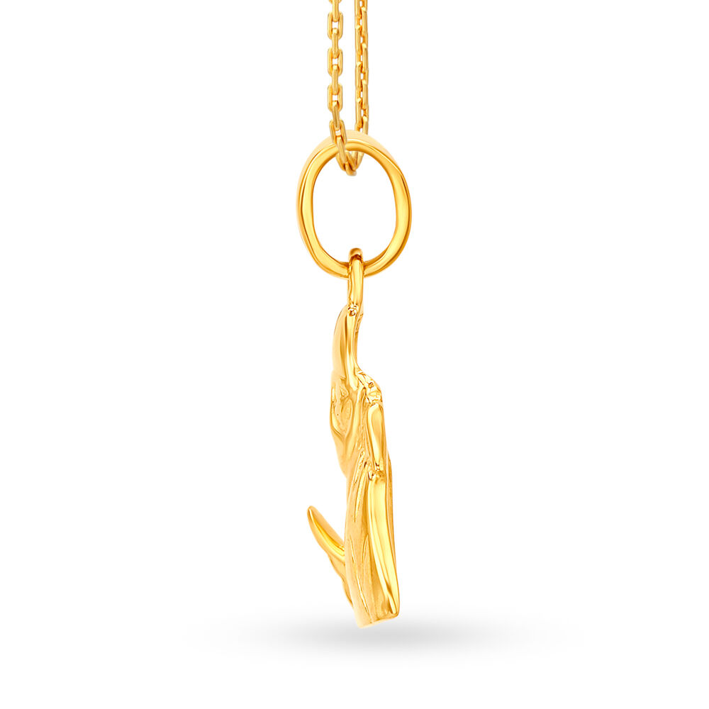 Sai Baba Gold Unmatched Pendant Tanishq