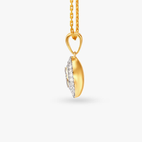 Elegant Allure Diamond Pendant